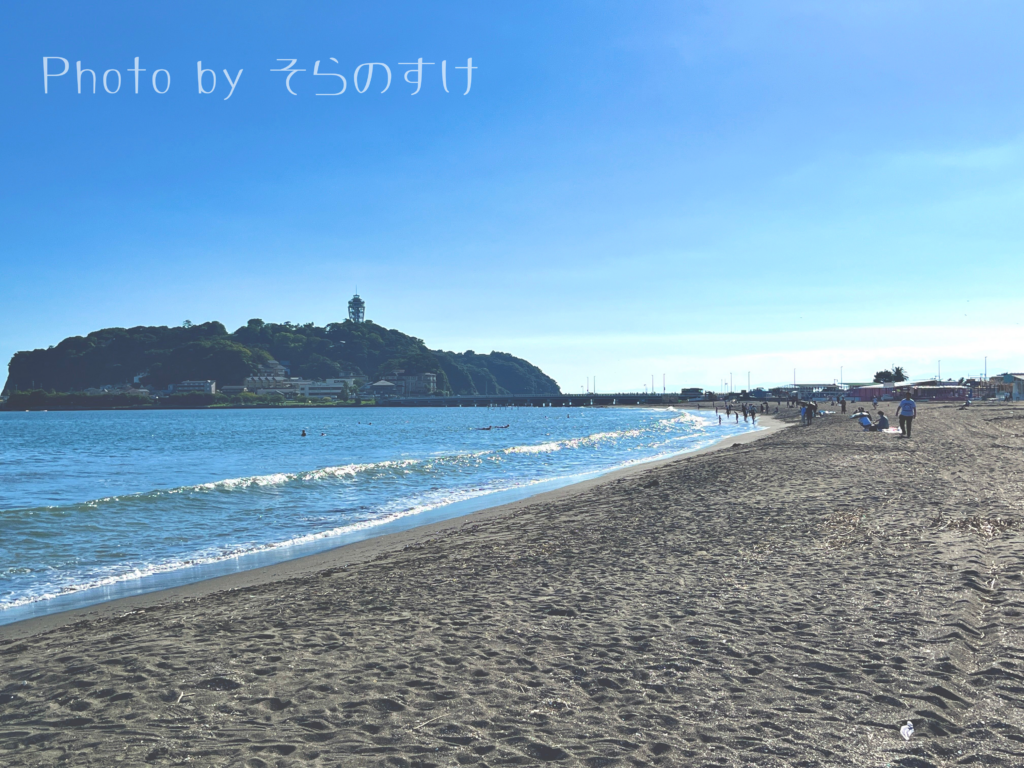 江の島片瀬東浜海水浴場